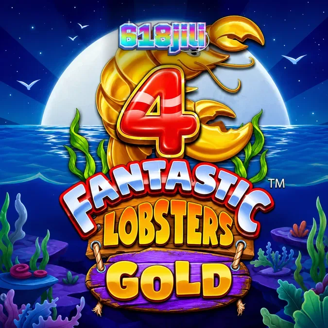 Makulay na underwater theme ng 4 Fantastic Lobsters Gold slot